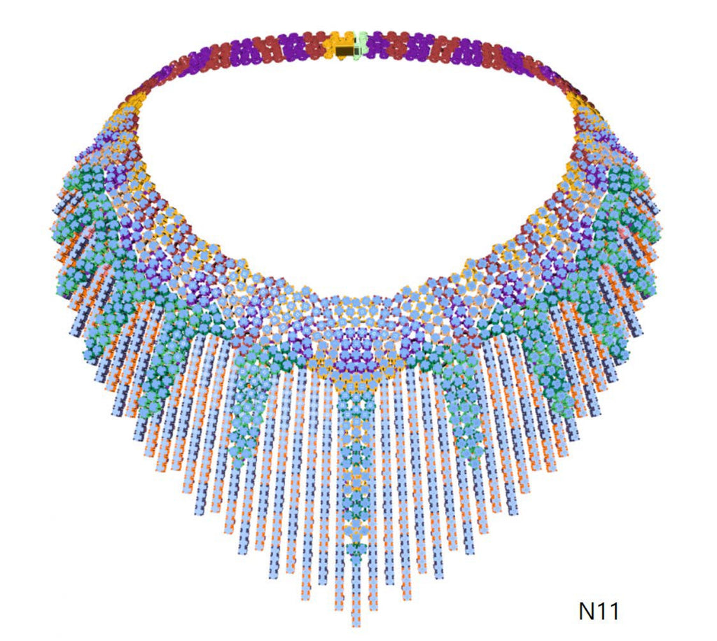 100 Necklace Sets 3DM Files