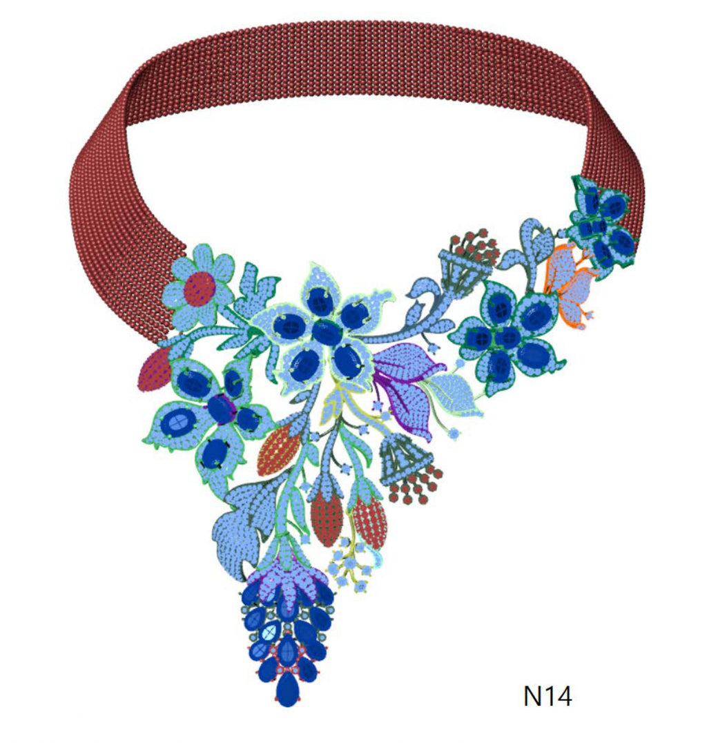 100 Necklace Sets 3DM Files