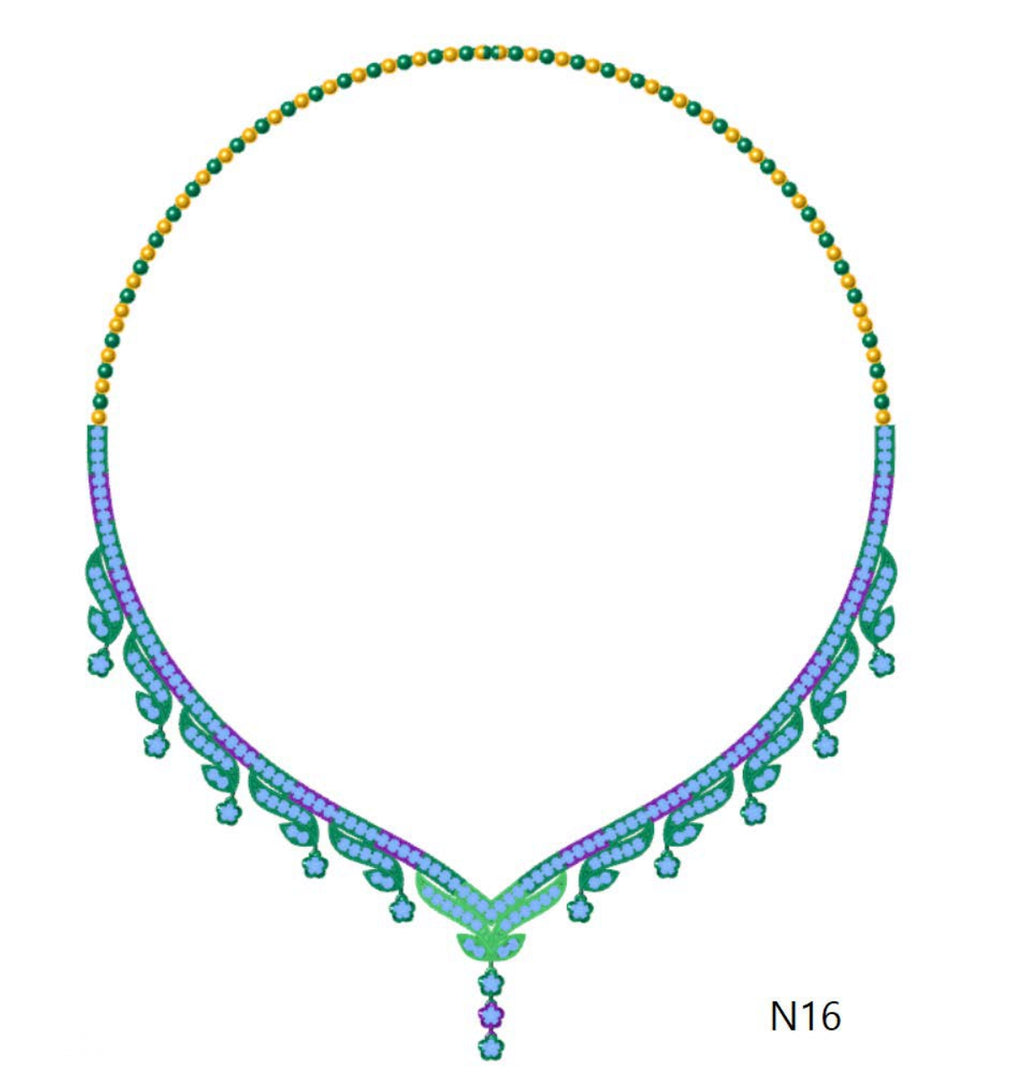 100 Necklace Sets 3DM Files