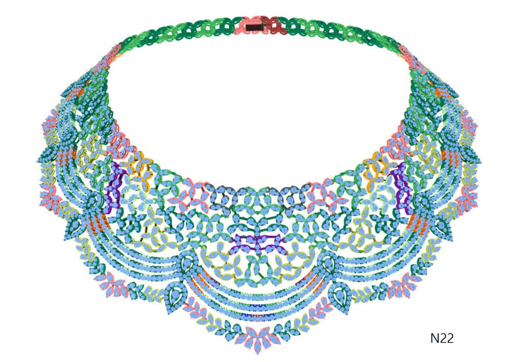 100 Necklace Sets 3DM Files
