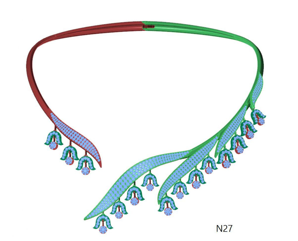 100 Necklace Sets 3DM Files