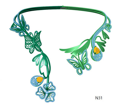 100 Necklace Sets 3DM Files