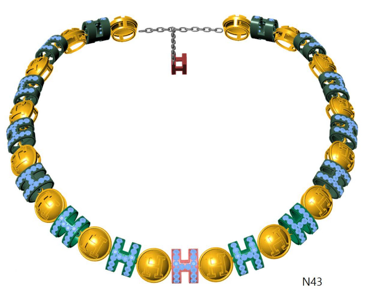 100 Necklace Sets 3DM Files