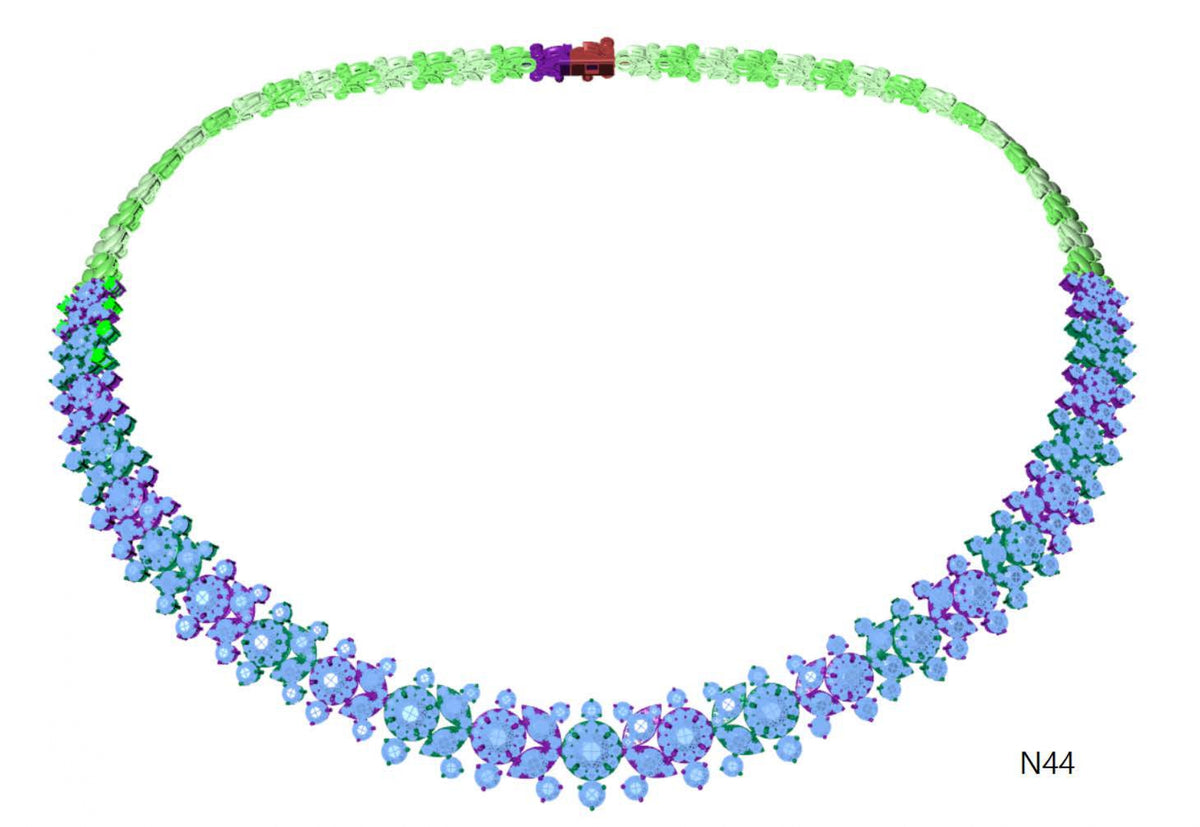 100 Necklace Sets 3DM Files