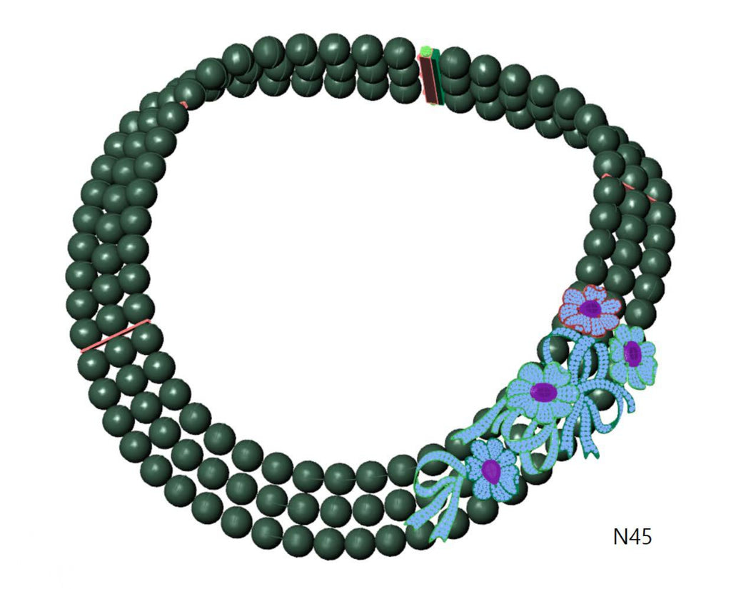 100 Necklace Sets 3DM Files