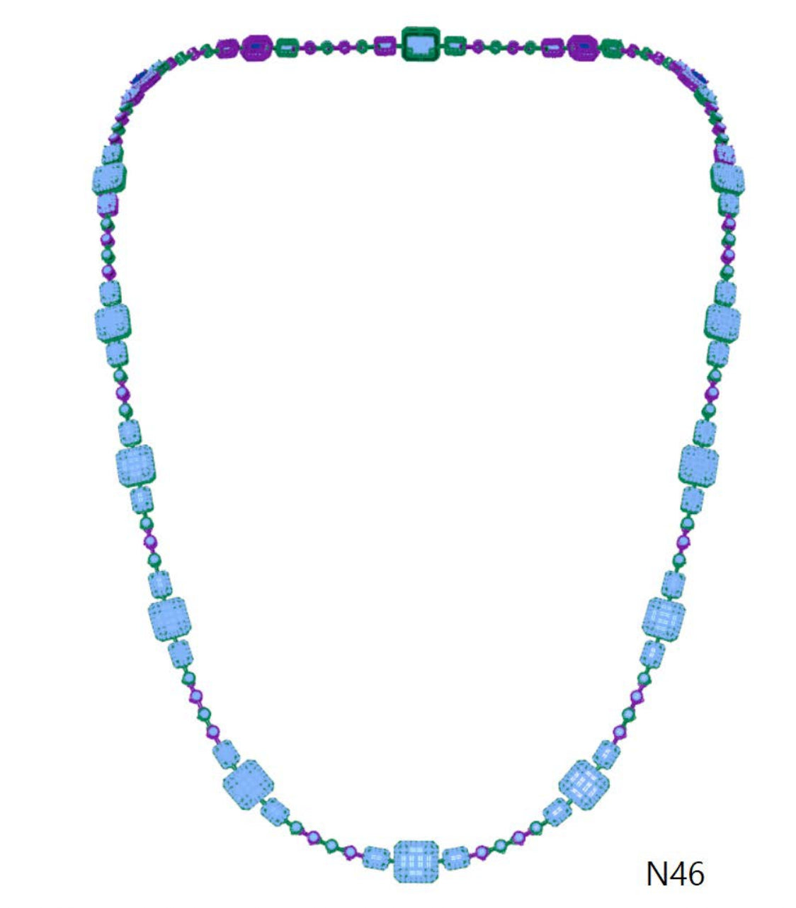 100 Necklace Sets 3DM Files