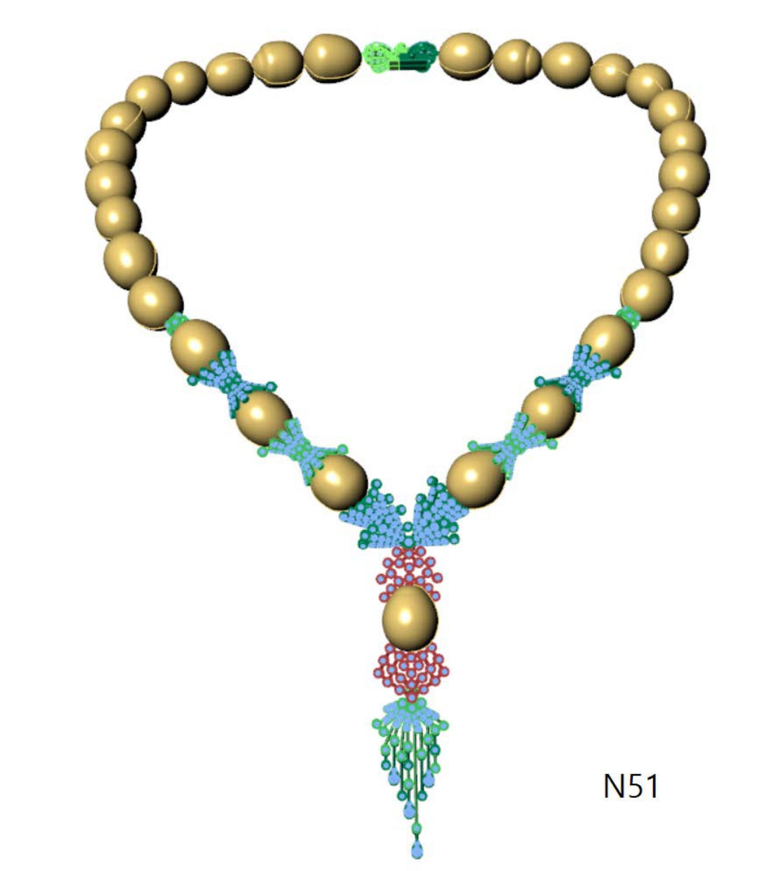 100 Necklace Sets 3DM Files