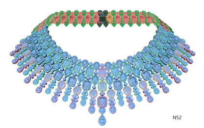 100 Necklace Sets 3DM Files