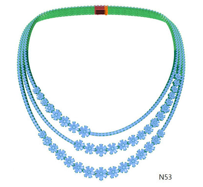 100 Necklace Sets 3DM Files