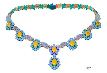 100 Necklace Sets 3DM Files