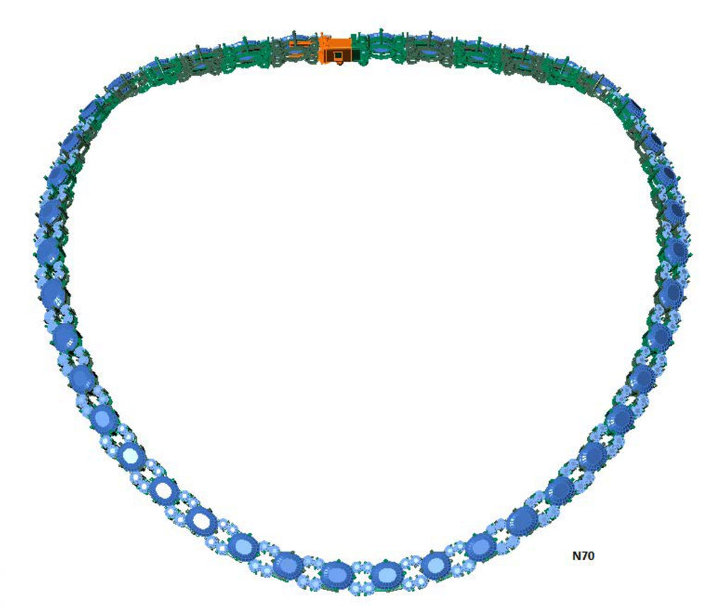 100 Necklace Sets 3DM Files