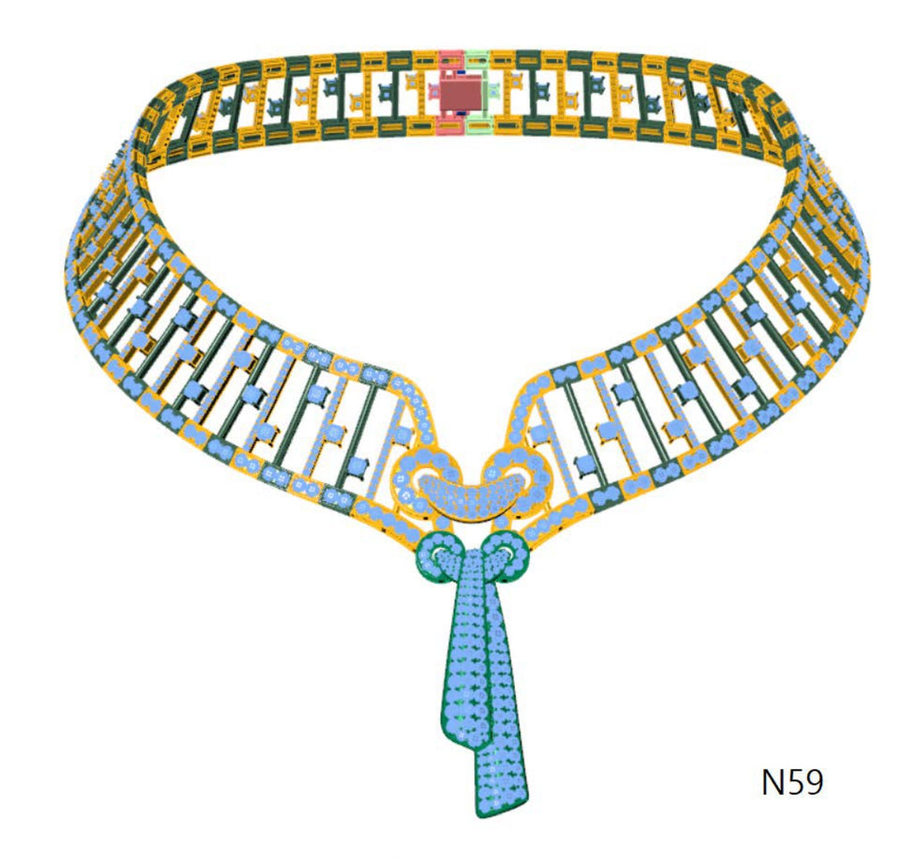 100 Necklace Sets 3DM Files