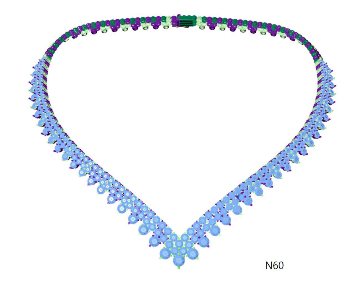 100 Necklace Sets 3DM Files