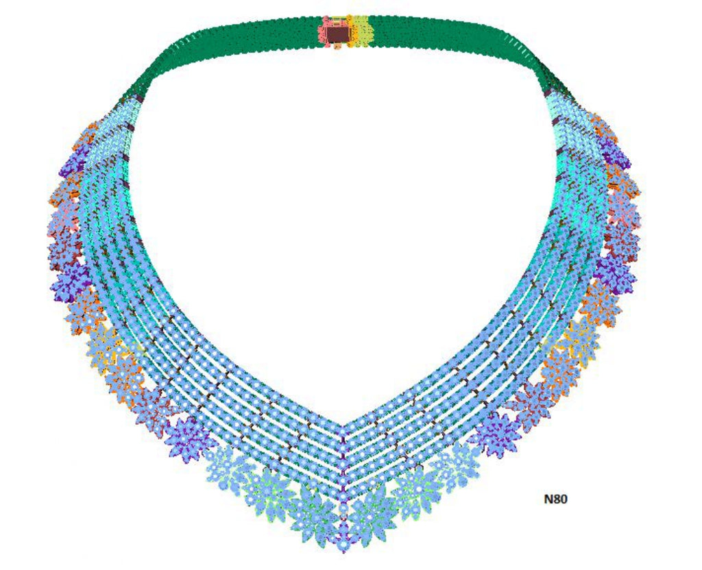 100 Necklace Sets 3DM Files
