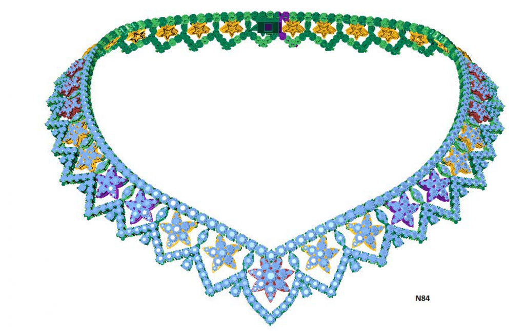 100 Necklace Sets 3DM Files