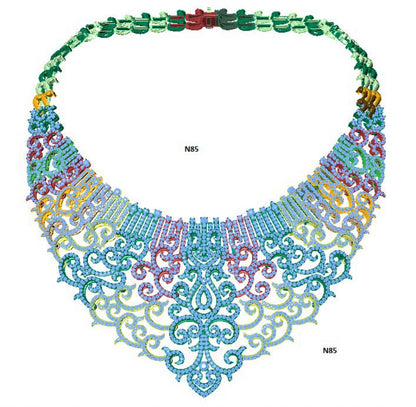 100 Necklace Sets 3DM Files