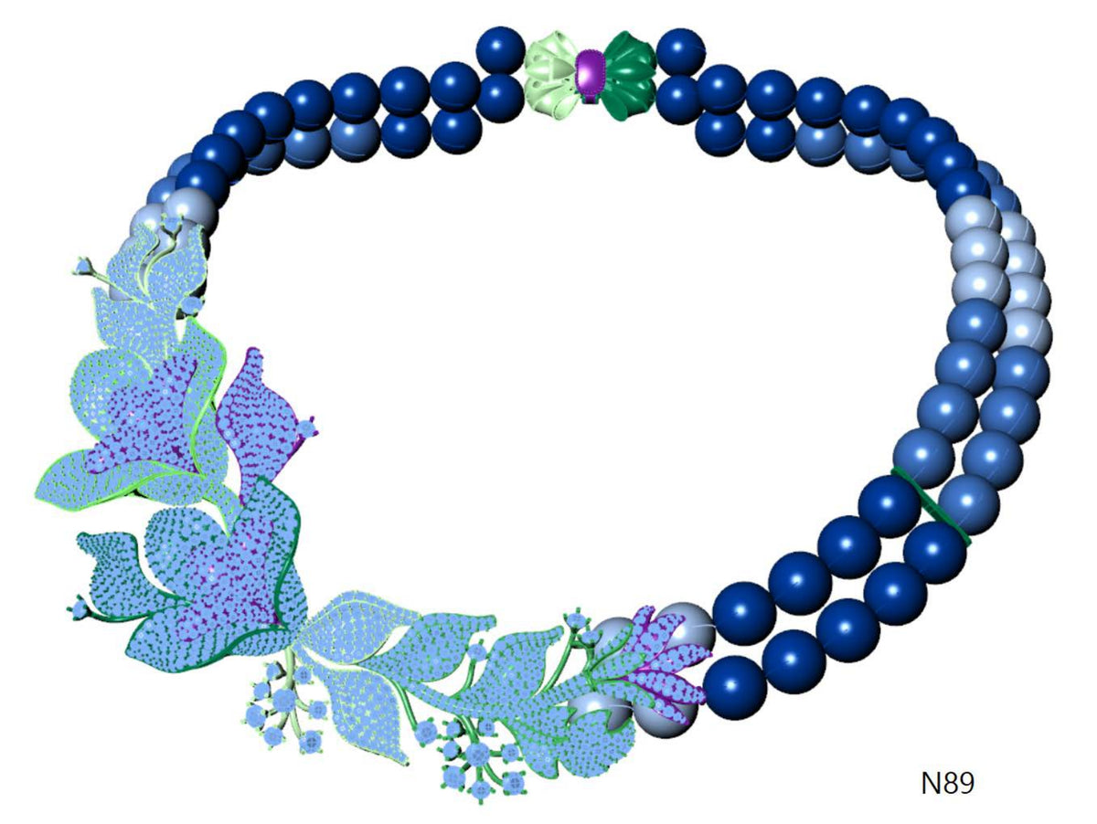 100 Necklace Sets 3DM Files