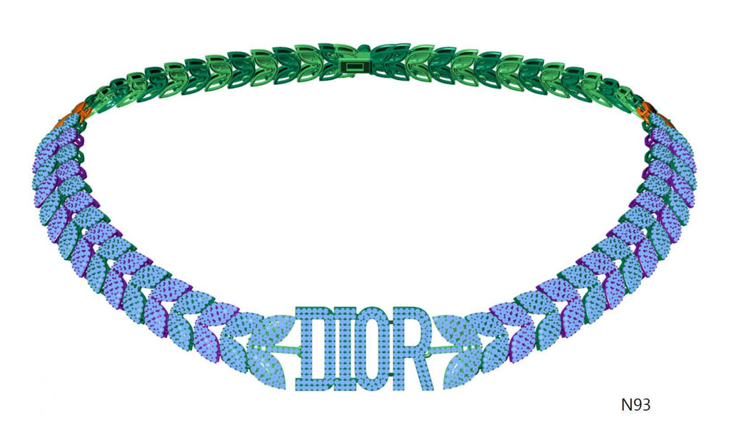 100 Necklace Sets 3DM Files
