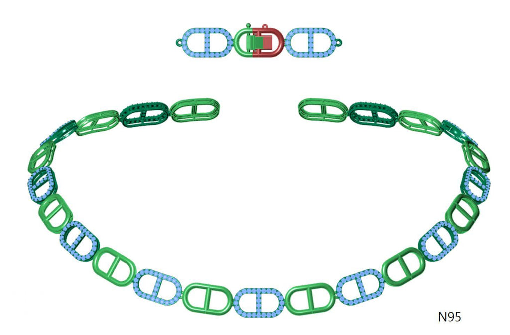 100 Necklace Sets 3DM Files