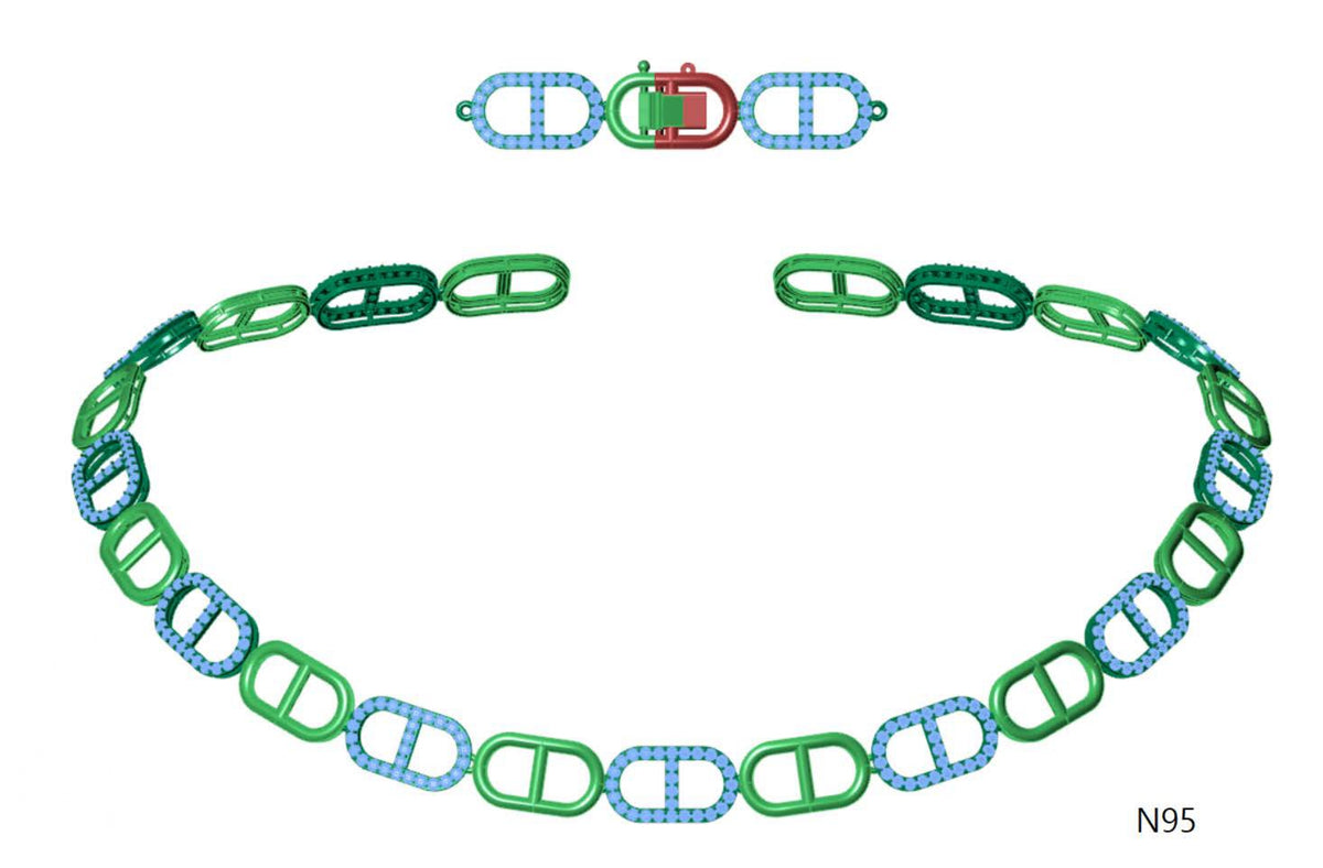 100 Necklace Sets 3DM Files