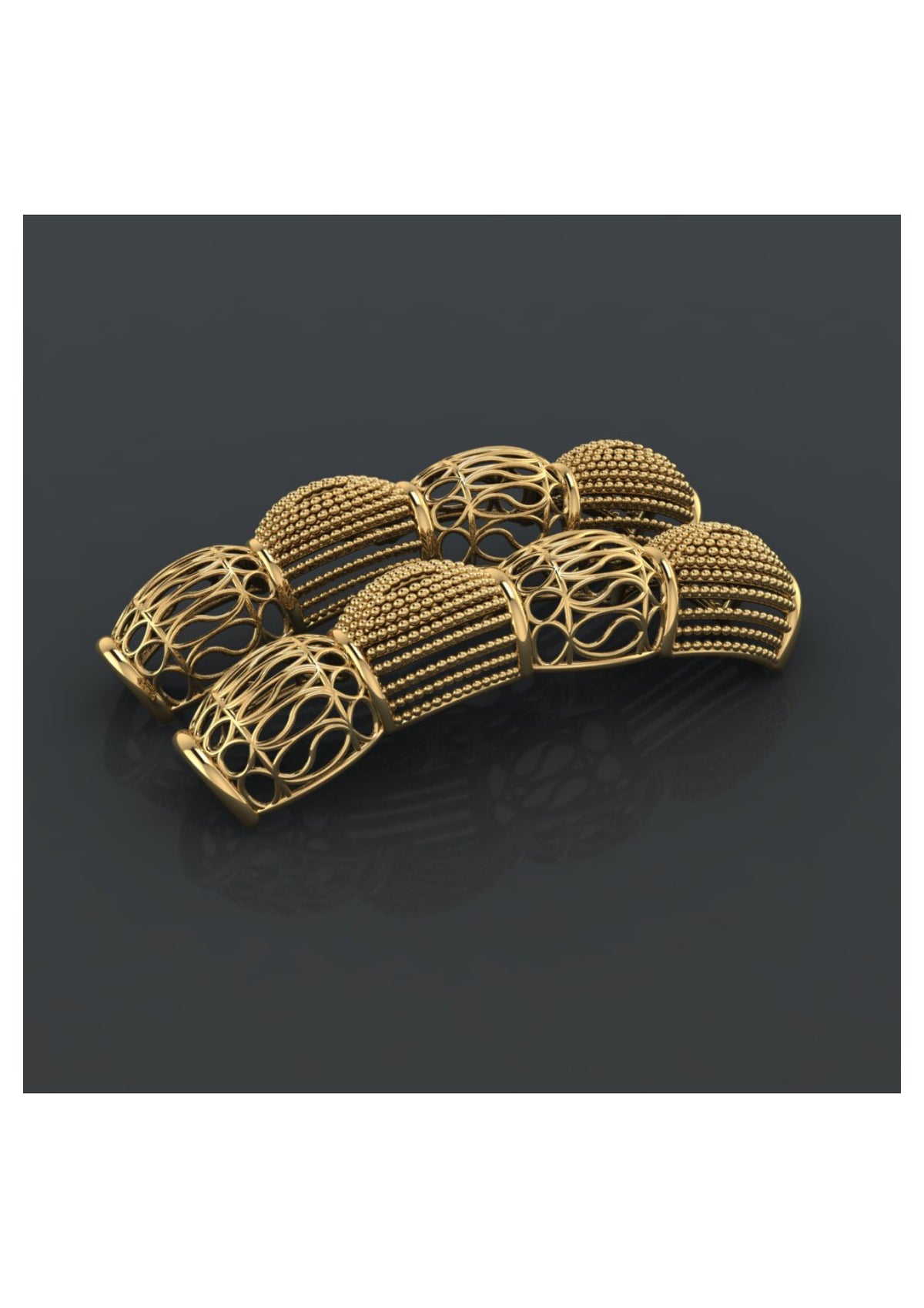 90 Bangles Sets STL & 3DM Files
