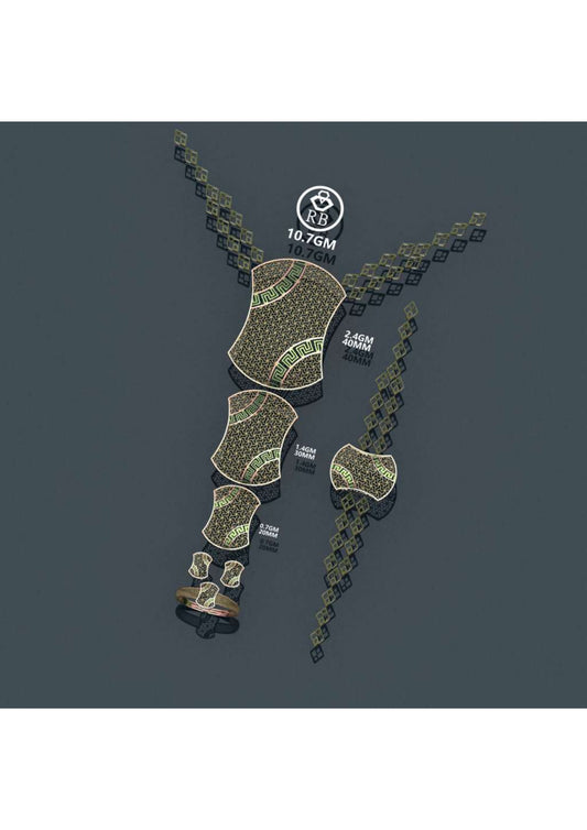 25 Turkish Complete Pendant  Sets With Bracelets STL & 3DM FIles