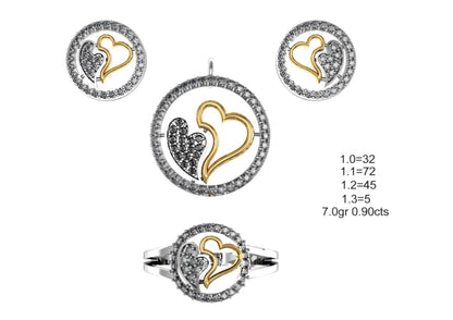160 Pendant Sets STL & 3DM Files