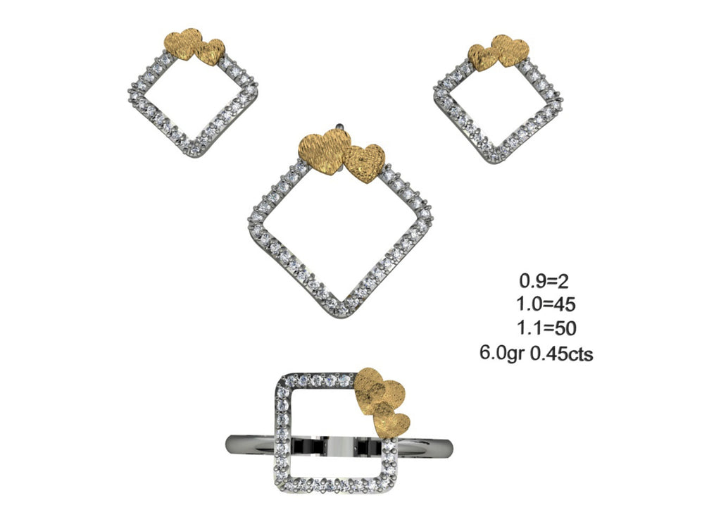 160 Pendant Sets STL & 3DM Files