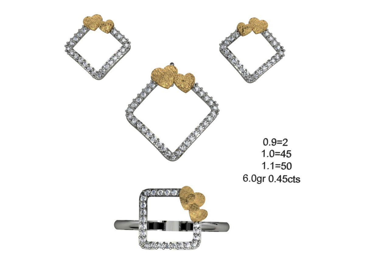 160 Pendant Sets STL & 3DM Files