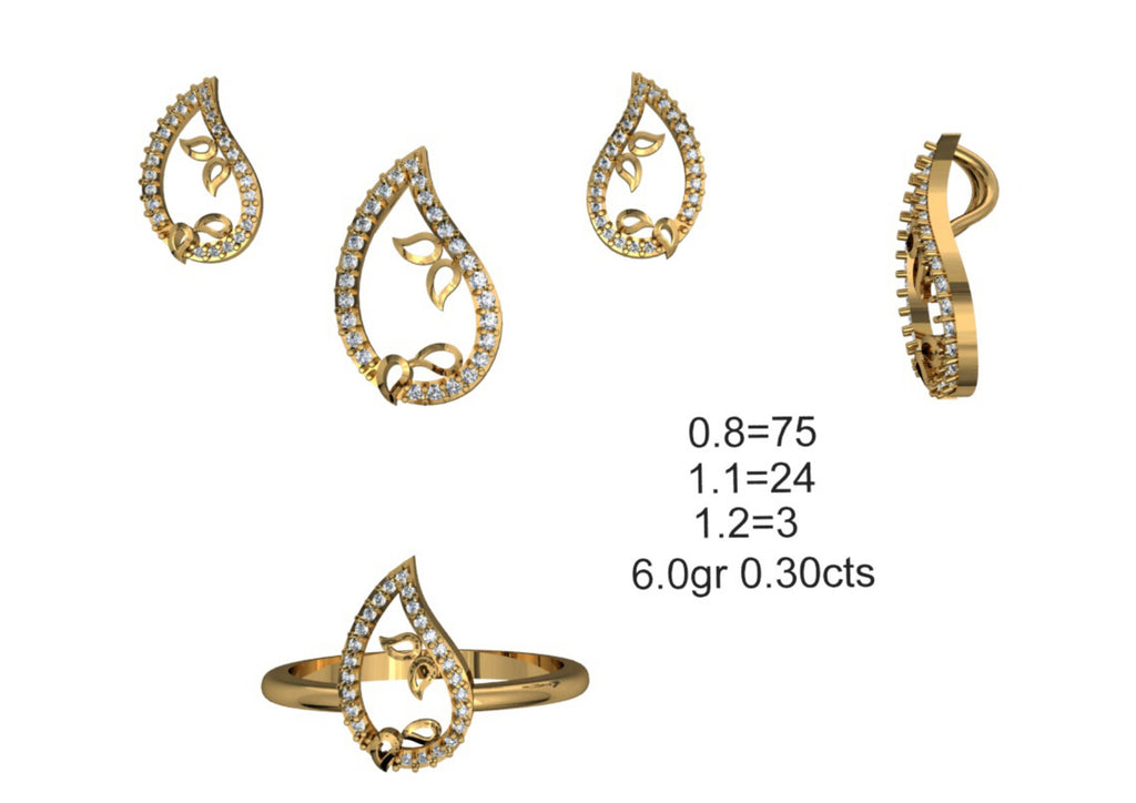 160 Pendant Sets STL & 3DM Files
