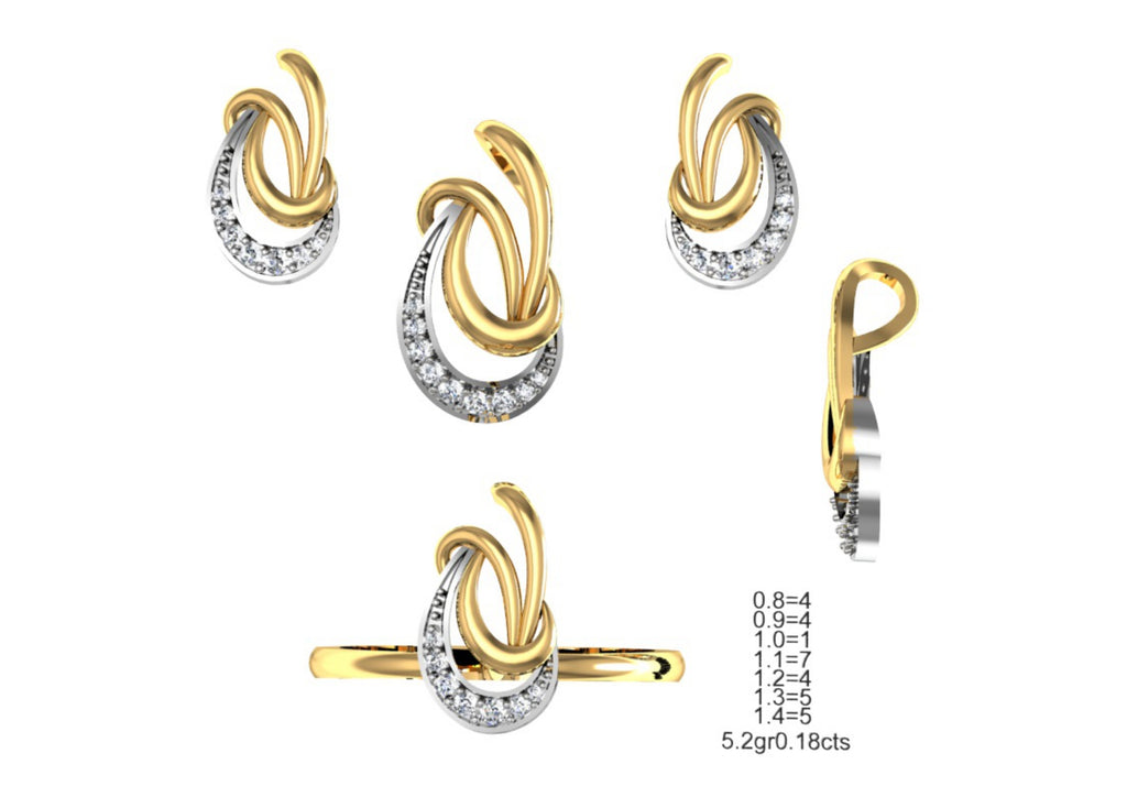 160 Pendant Sets STL & 3DM Files