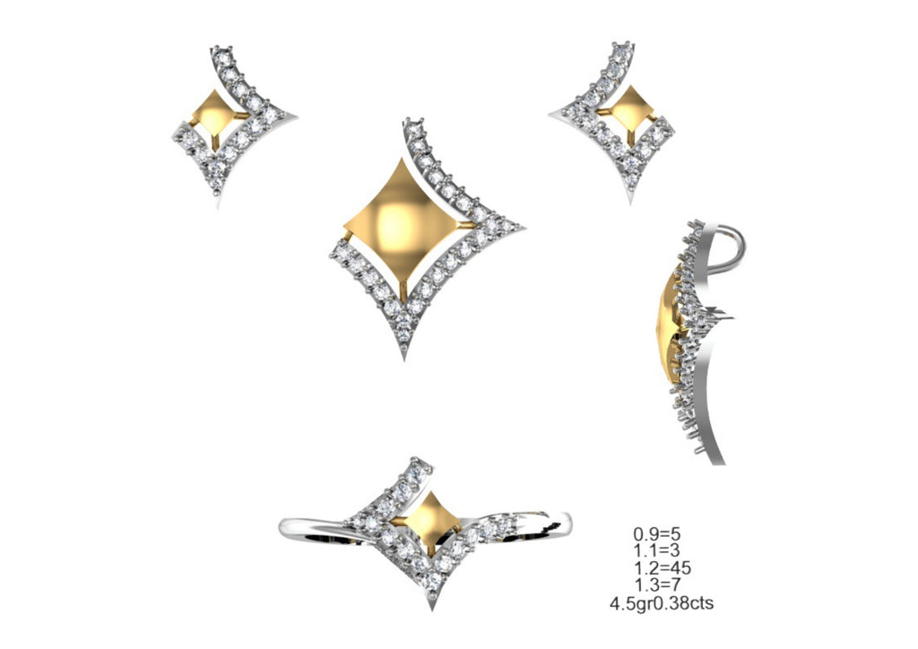 160 Pendant Sets STL & 3DM Files