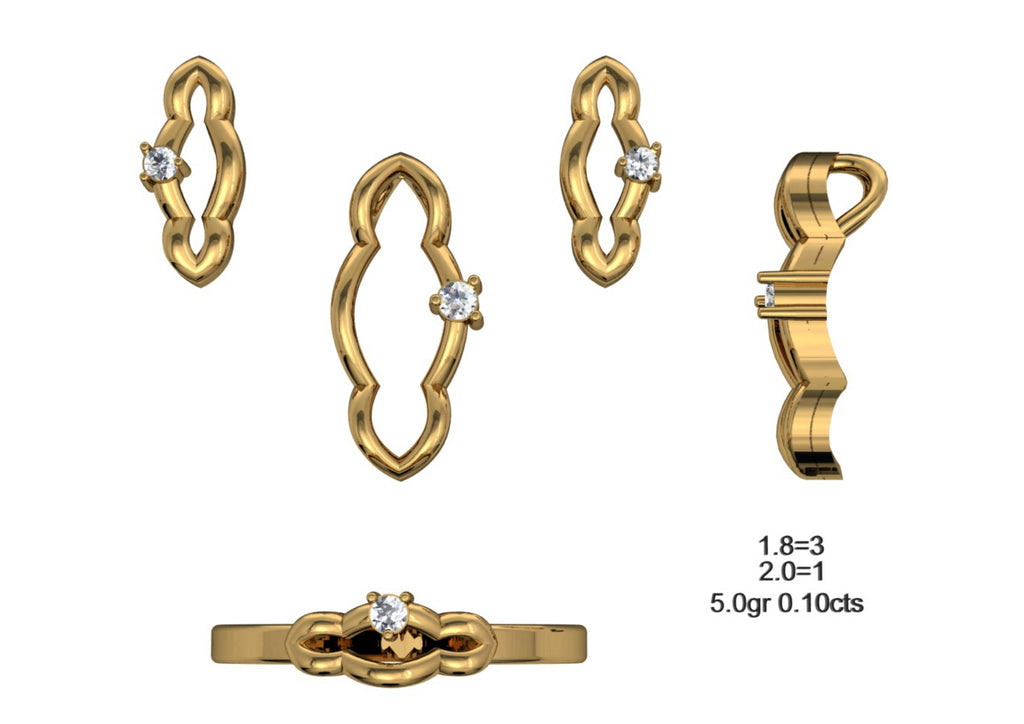160 Pendant Sets STL & 3DM Files