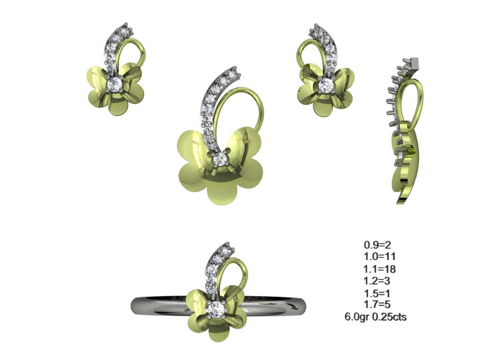 160 Pendant Sets STL & 3DM Files