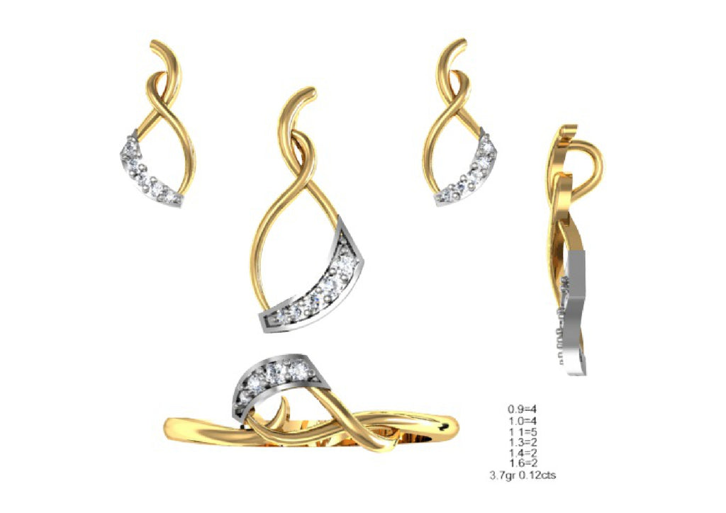 160 Pendant Sets STL & 3DM Files