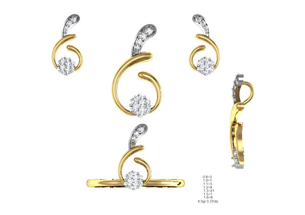 160 Pendant Sets STL & 3DM Files