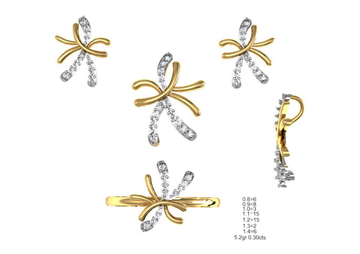 160 Pendant Sets STL & 3DM Files
