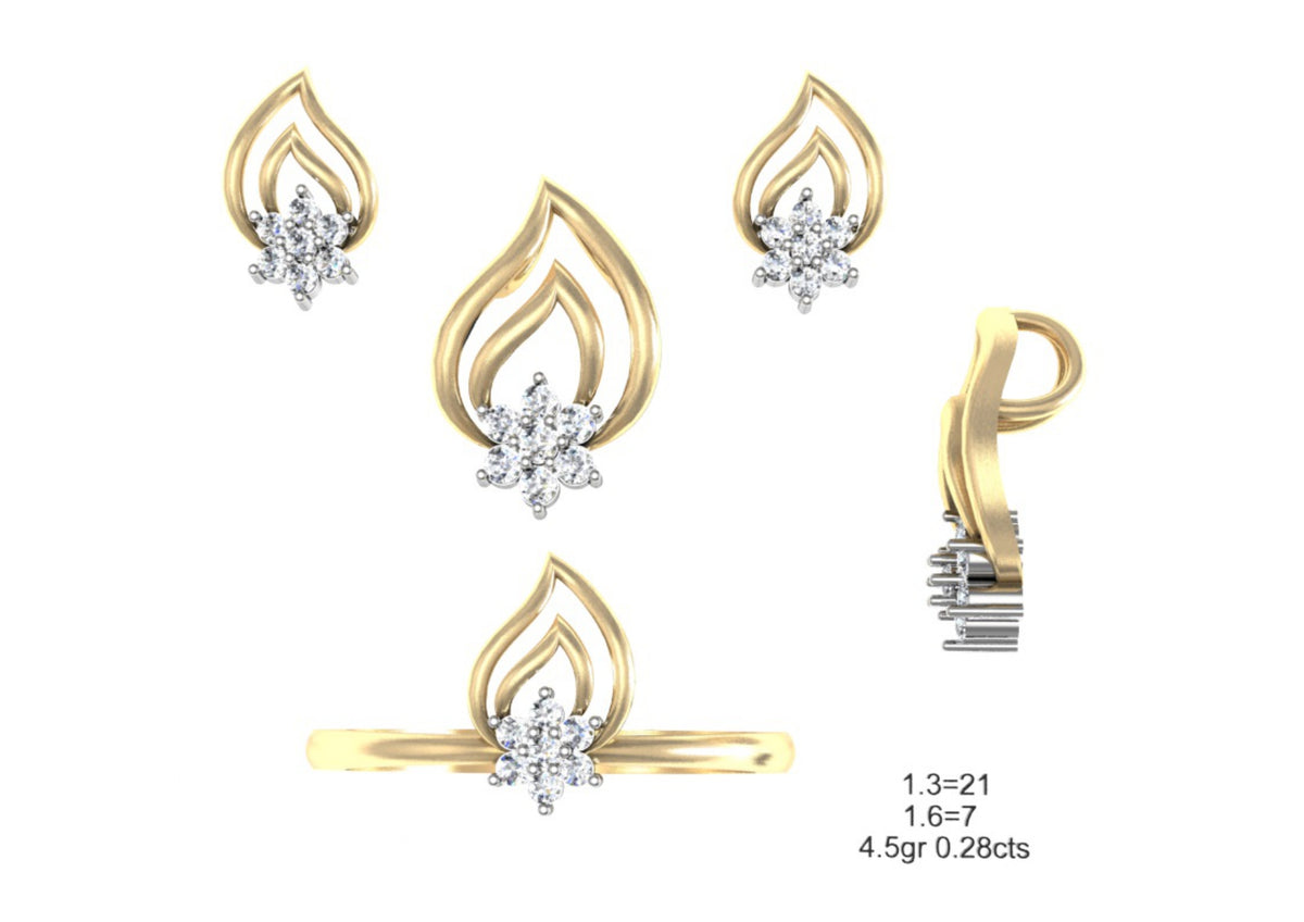 160 Pendant Sets STL & 3DM Files