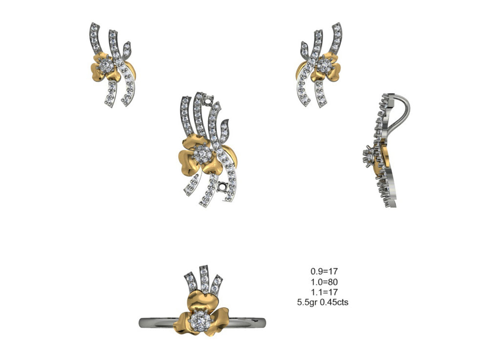 160 Pendant Sets STL & 3DM Files