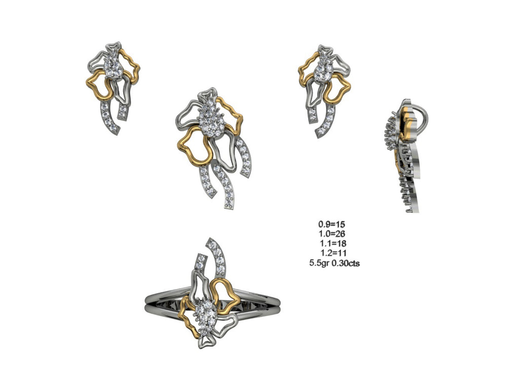 160 Pendant Sets STL & 3DM Files