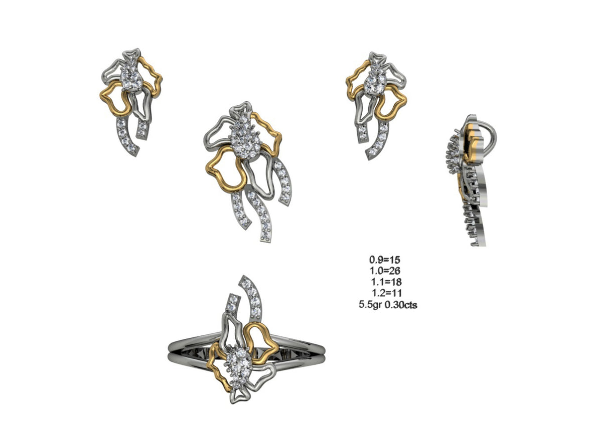 160 Pendant Sets STL & 3DM Files
