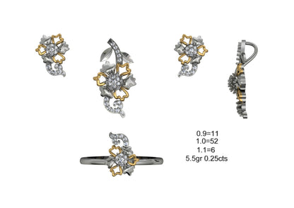 160 Pendant Sets STL & 3DM Files