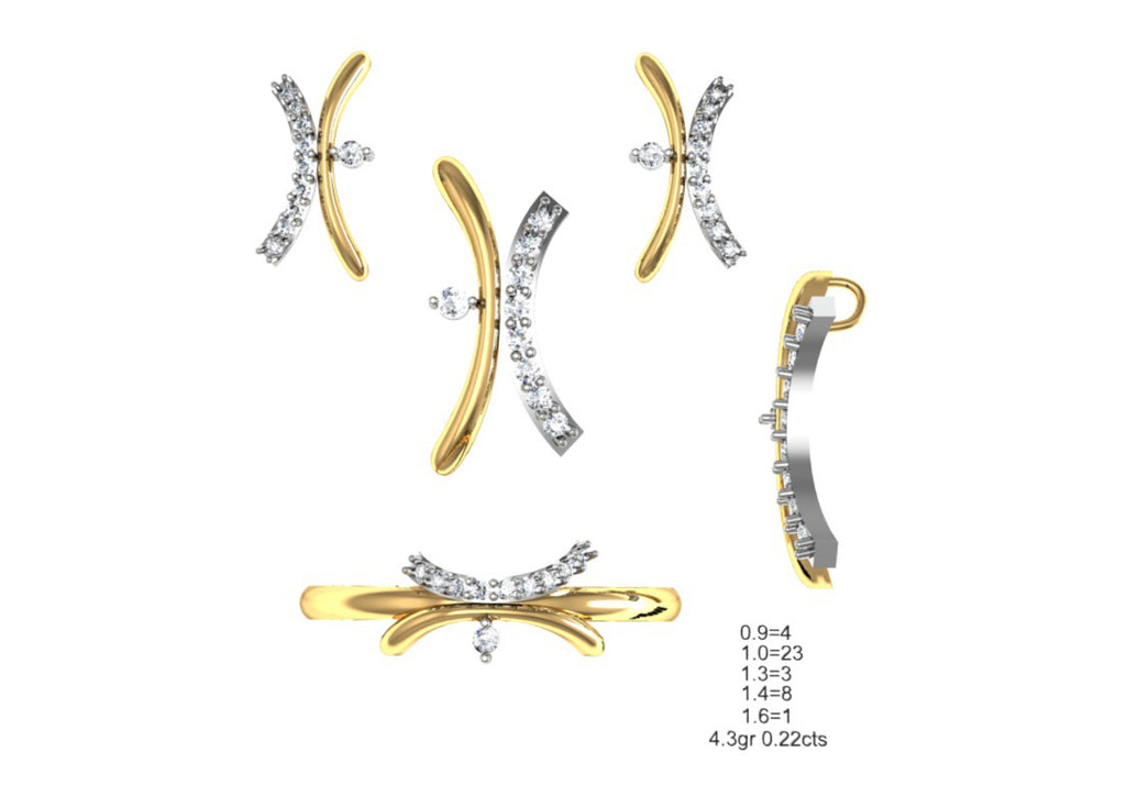 160 Pendant Sets STL & 3DM Files