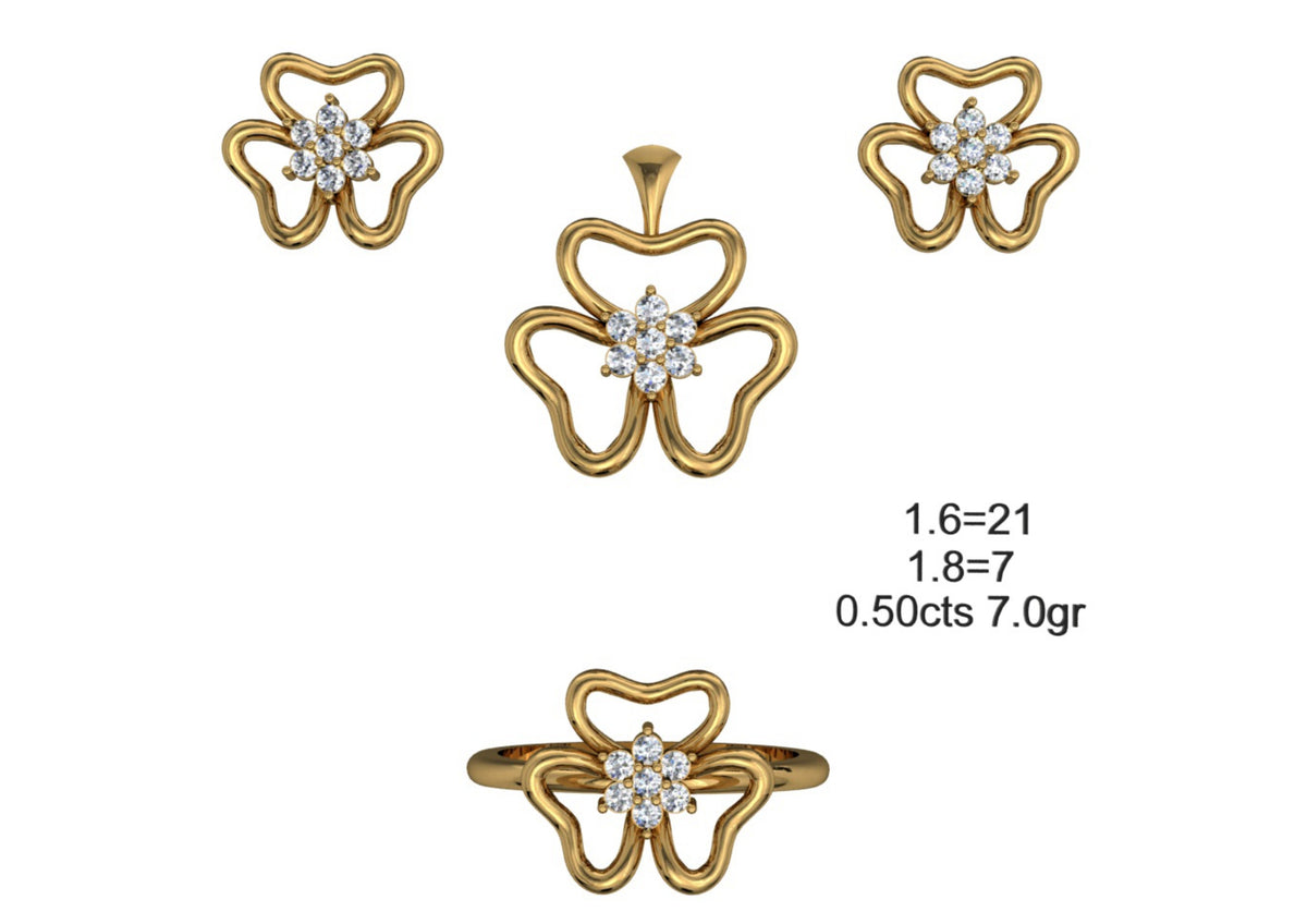 160 Pendant Sets STL & 3DM Files