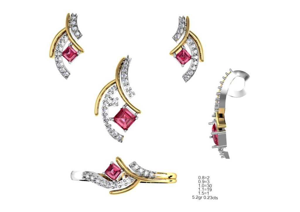 160 Pendant Sets STL & 3DM Files