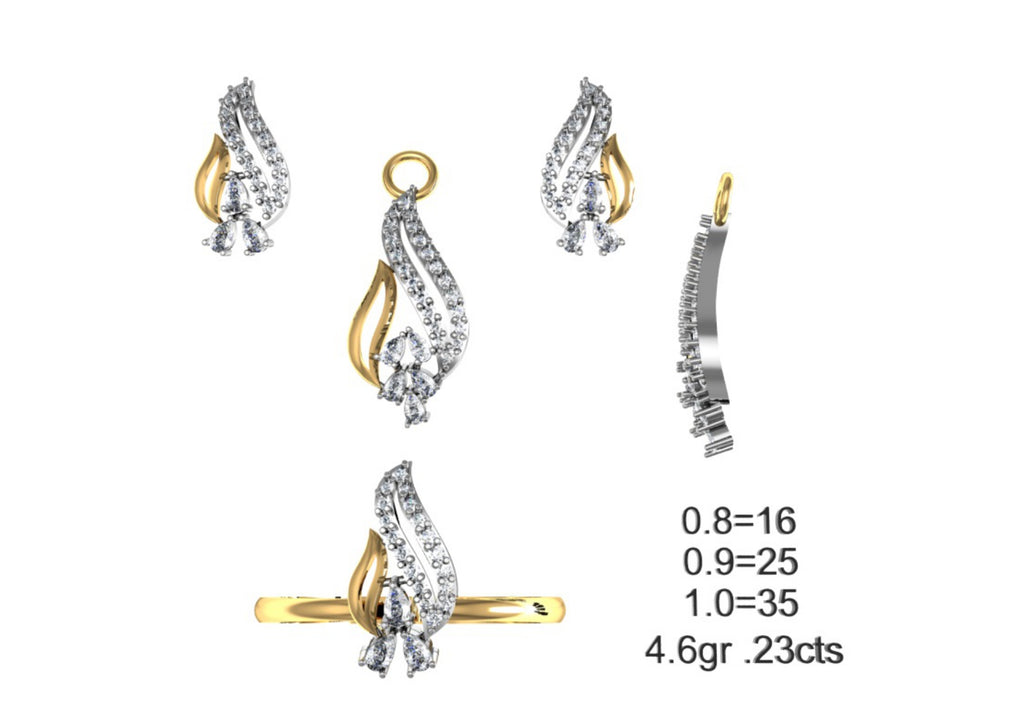 160 Pendant Sets STL & 3DM Files