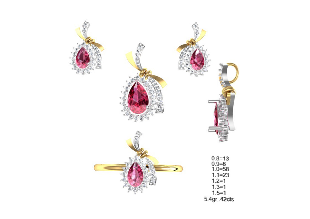 160 Pendant Sets STL & 3DM Files