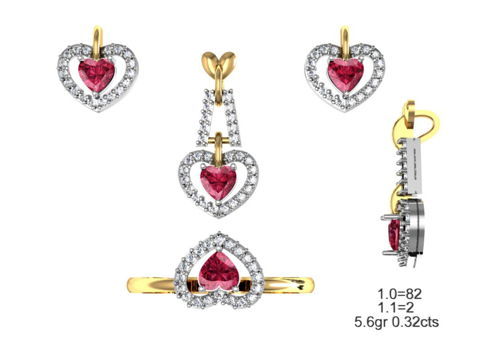 160 Pendant Sets STL & 3DM Files