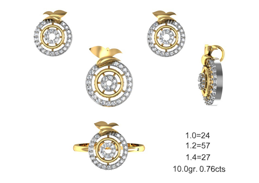 160 Pendant Sets STL & 3DM Files