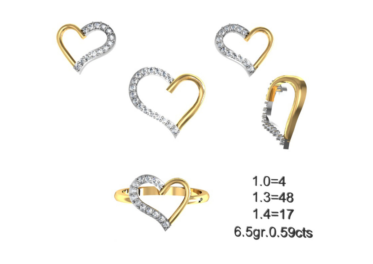 160 Pendant Sets STL & 3DM Files